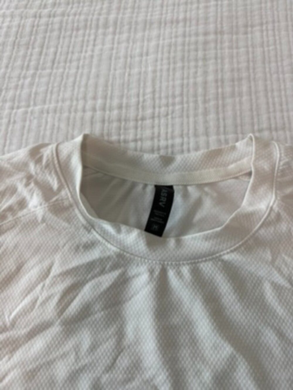 ASRV Silver-Lite 2.0 Established Tee White ASRV Logo Men's M DSG-0660